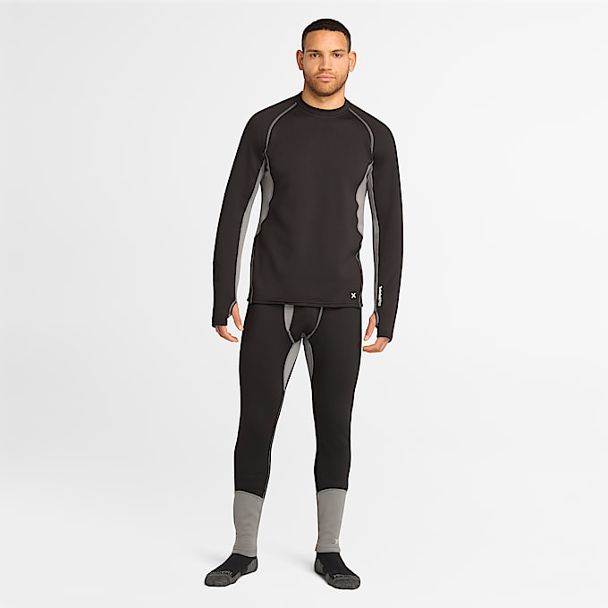 Pantalon thermique Timberland PRO Skim Coat trs chaud pour hommes TBL Noir de jais ALT1