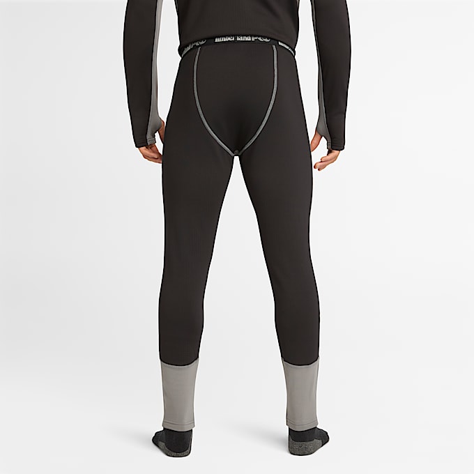 Pantalon thermique Timberland PRO Skim Coat trs chaud pour hommes TBL Noir de jais ALT9