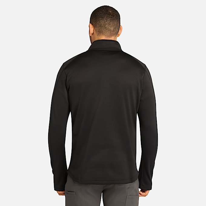 Mens Timberland PRO Understory QuarterZip Fleece Shirt TBL Jet Black ALT9