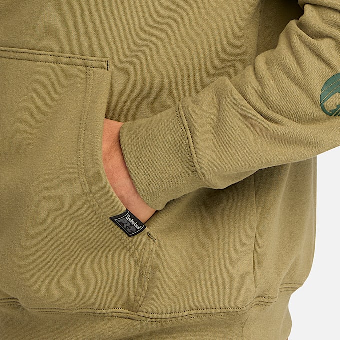 Mens Timberland PRO Hood Honcho Sport Hoodie TBL Burnt Olive Tonal ALT3