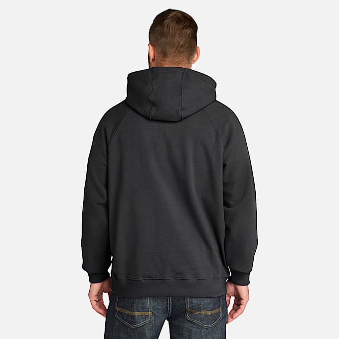 Mens Timberland PRO Hood Honcho FlameResistant Pullover Hoodie TBL Black ALT9