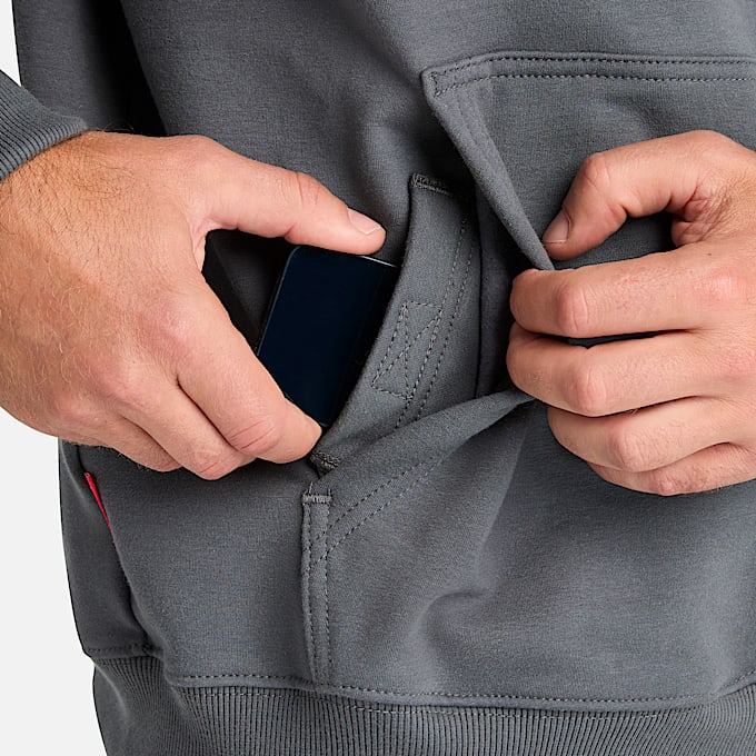 Mens Timberland PRO Hood Honcho FlameResistant Pullover Hoodie TBL Charcoal ALT2