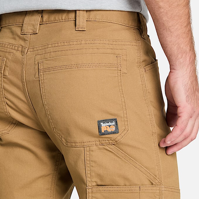 Mens Timberland PRO Ironhide Flex Utility DoubleFront Pant TBL Dark Wheat ALT2