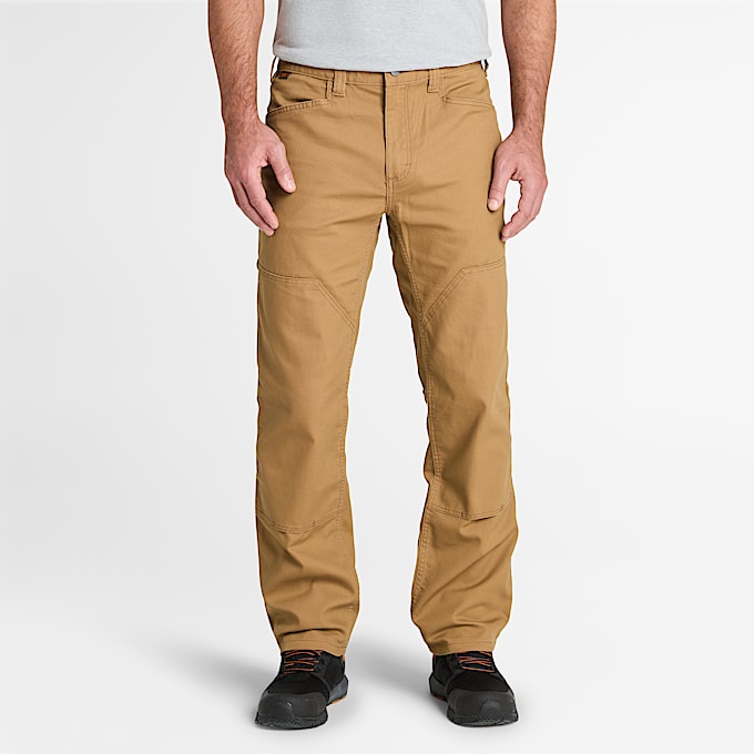 Mens Timberland PRO Ironhide Flex Utility DoubleFront Pant TBL Dark Wheat HERO