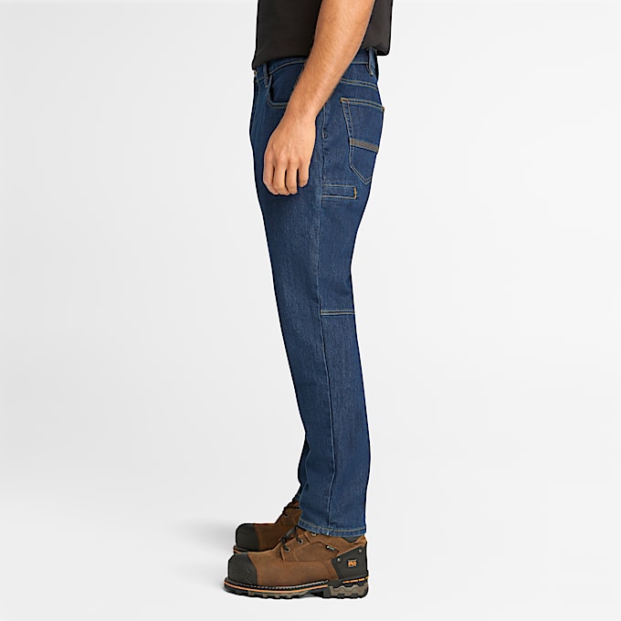 Jeans carpenter para hombre Ballast Flex Denim Atlticos TBL Lavado oscuro ALT8