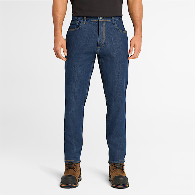 Jeans carpenter para hombre Ballast Flex Denim Atlticos TBL Lavado oscuro HERO