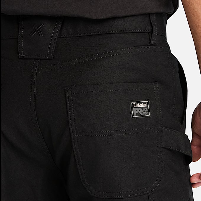 Pantalon tout usage Timberland PRO Gritman Flex avec panneaux avant double paisseur pour hommes TBL Noir ALT2