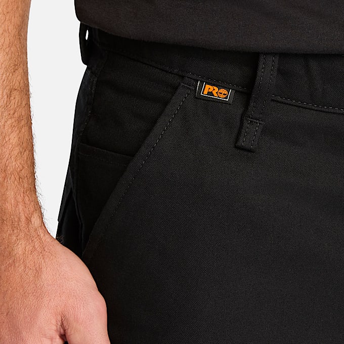Pantalon tout usage Timberland PRO Gritman Flex avec panneaux avant double paisseur pour hommes TBL Noir ALT3