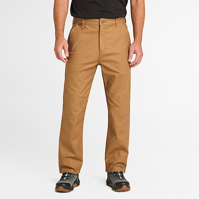 Mens Timberland PRO Gritman AthleticFit Flex Utility Pant TBL Dark Wheat HERO