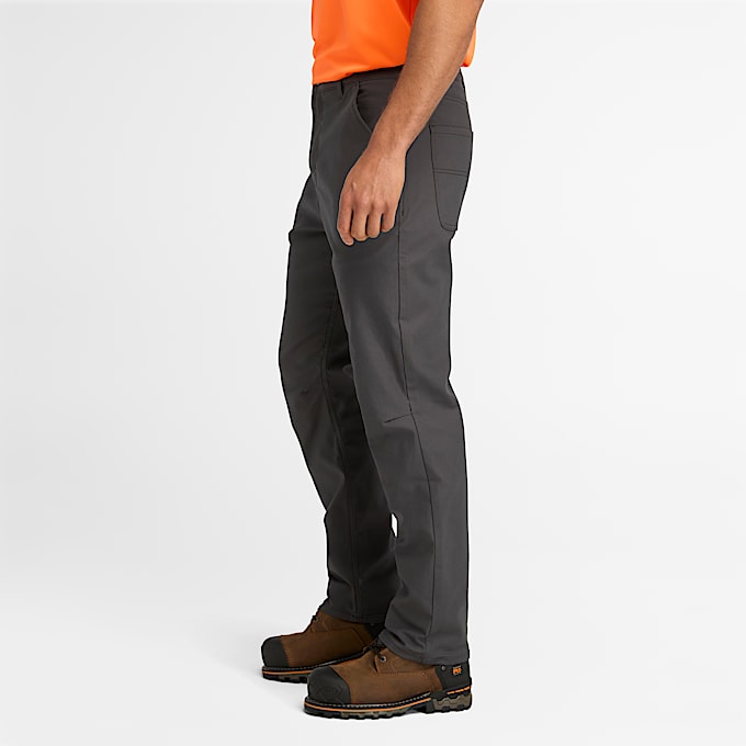 Mens Timberland PRO GritFlex AthleticFit Flex Canvas Pant TBL Asphalt ALT8