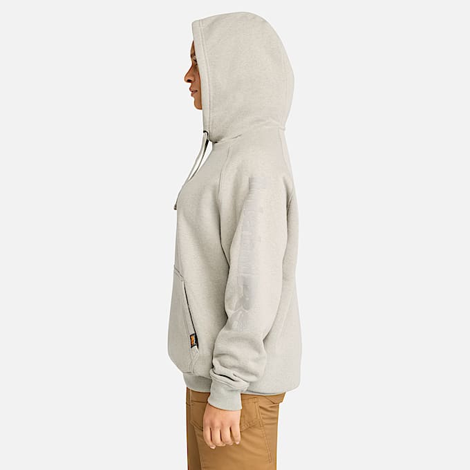 Womens Timberland PRO Hood Honcho Sport Hoodie TBL Medium Grey Heather ALT8