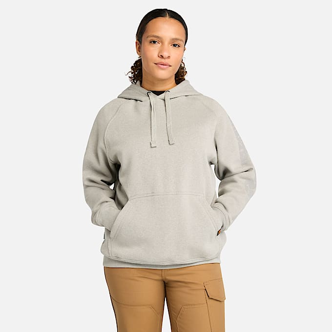 Womens Timberland PRO Hood Honcho Sport Hoodie TBL Medium Grey Heather HERO