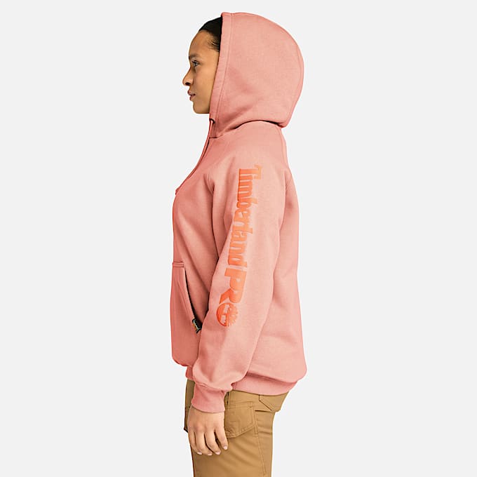 Womens Timberland PRO Hood Honcho Sport Hoodie TBL Terra Cotta ALT8