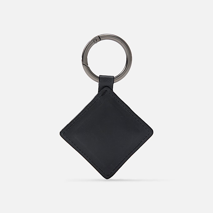 Diamond Leather Keychain TBL Black ALT1