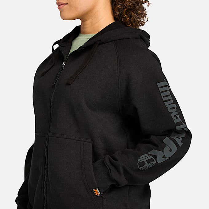 Sudadera Timberland PRO Hood Honcho Sport para mujer TBL Negro ALT2