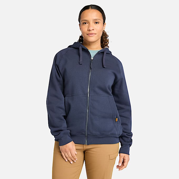 Womens Timberland PRO Hood Honcho Sport Hoodie TBL Navy HERO