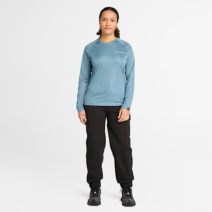 T-Shirt de manga larga Wicking Good Sport para mujer