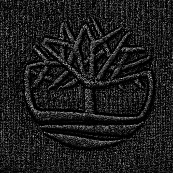 3D Embroidered Beanie TBL Black ALT2