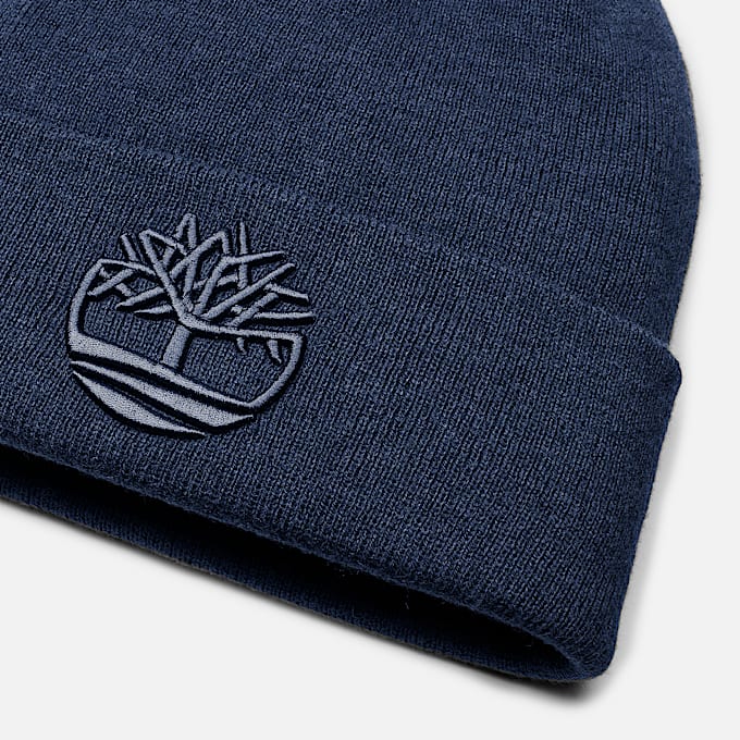 3D Embroidered Beanie TBL Dark Navy ALT1