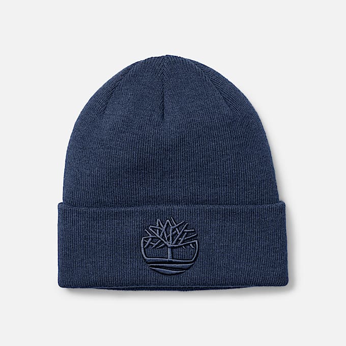 3D Embroidered Beanie TBL Dark Navy HERO