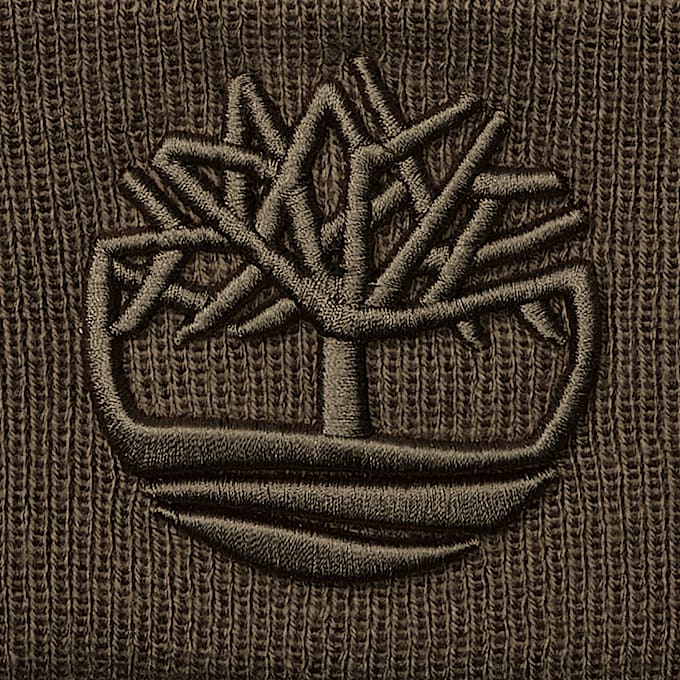 3D Embroidered Beanie TBL Chocolate Chip ALT2