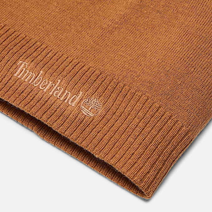Knit Logo Beanie TBL Wheat ALT1