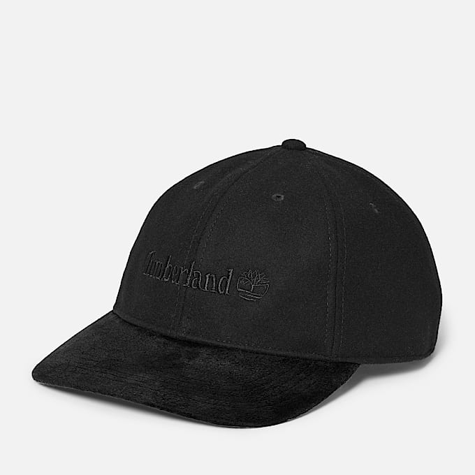 Mens Wool Baseball Cap TBL Black HERO