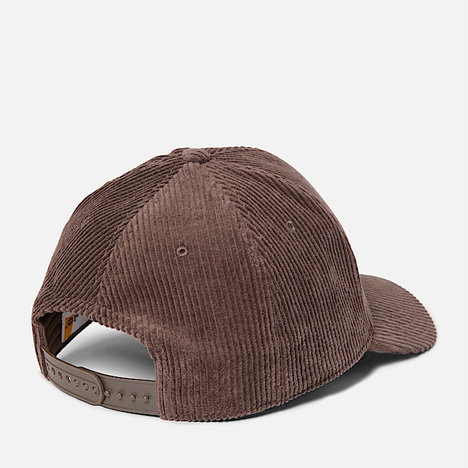 Corduroy Baseball Cap TBL Chocolate Brown ALT1