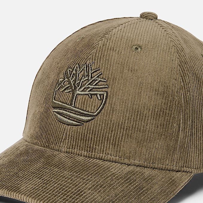 Corduroy Logo Baseball Cap TBL Leaf Green ALT2