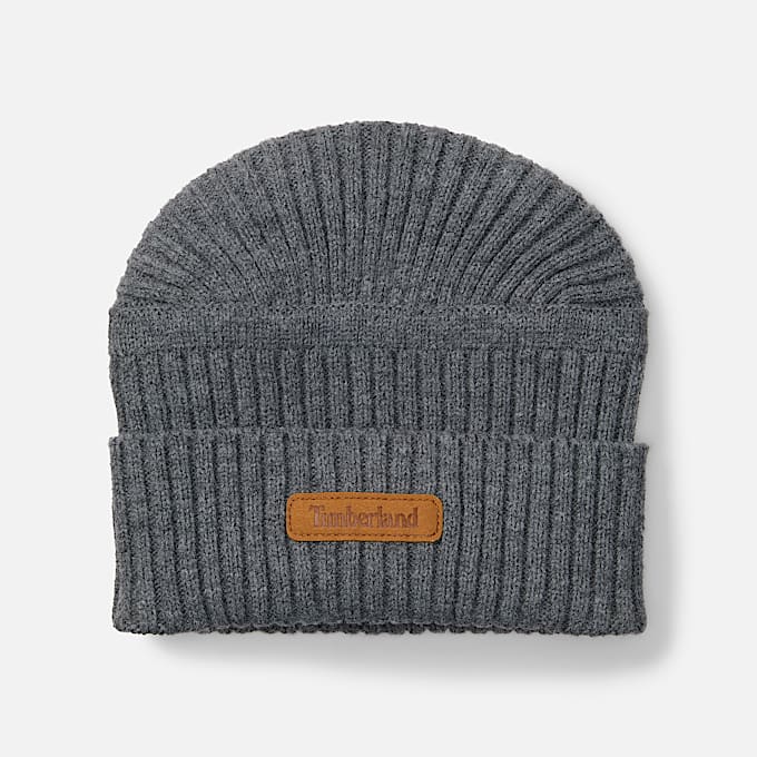 Gulf Beach Ribbed Beanie TBL Dark Grey Heather HERO