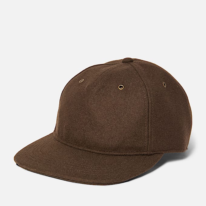 All Over Wool Baseball Cap TBL Chocolate Brown HERO