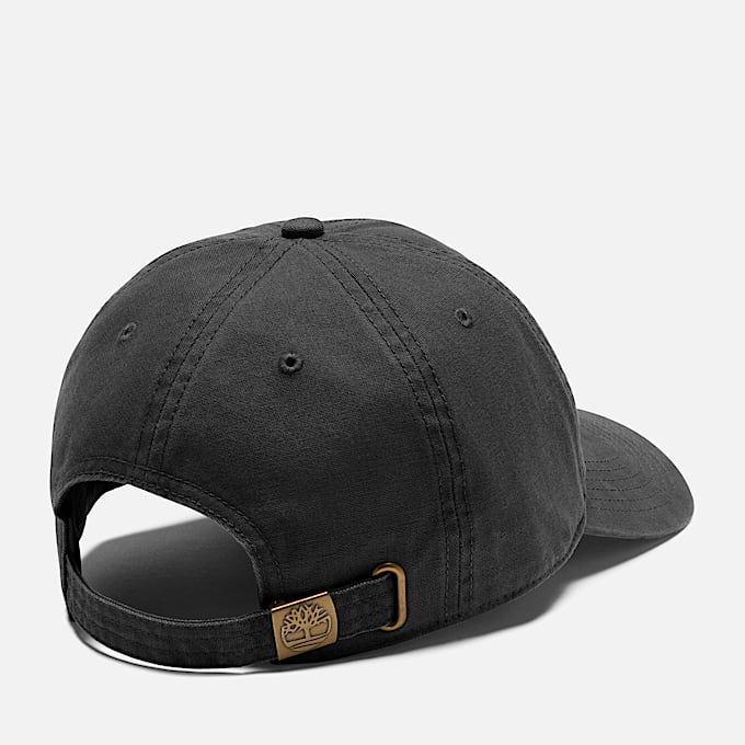 Mens Soundview Embroidered Baseball Cap TBL Black ALT1