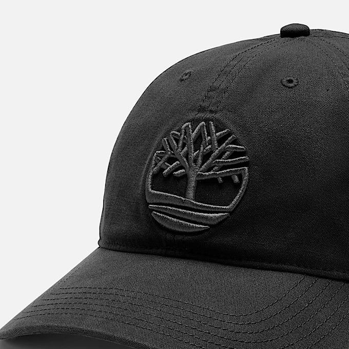 Mens Soundview Embroidered Baseball Cap TBL Black ALT2