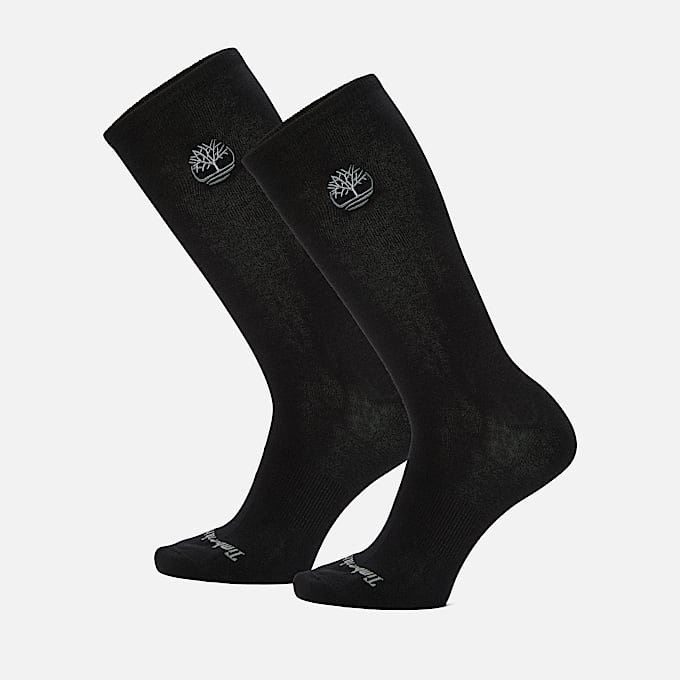 2Pack de Calcetines trmicos ligeros Timberland para mujer TBL Negro HERO