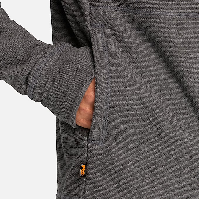 Men's Timberland PRO® Irvine 1/4-Zip Waffle Fleece Jacket