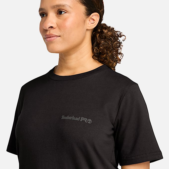 Womens Timberland PRO Core TShirt TBL Black ALT2