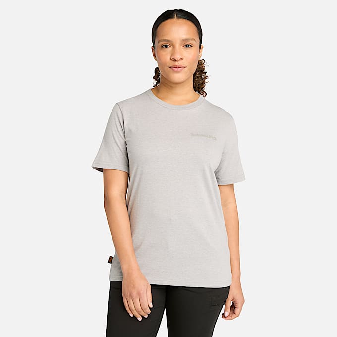 Womens Timberland PRO Core TShirt TBL Heather Grey HERO