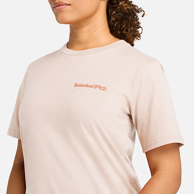 Womens Timberland PRO Core TShirt TBL Cameo Rose ALT2