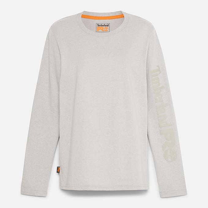 Womens Timberland PRO Core LongSleeve TShirt TBL Grey Heather ALT10