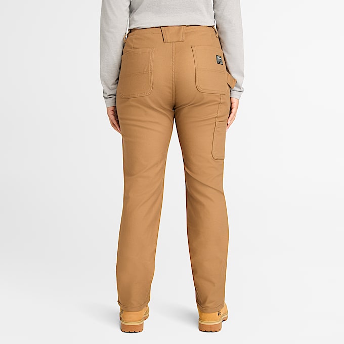 Womens GritFlex DoubleFront Utility Pant TBL Dark Wheat ALT9