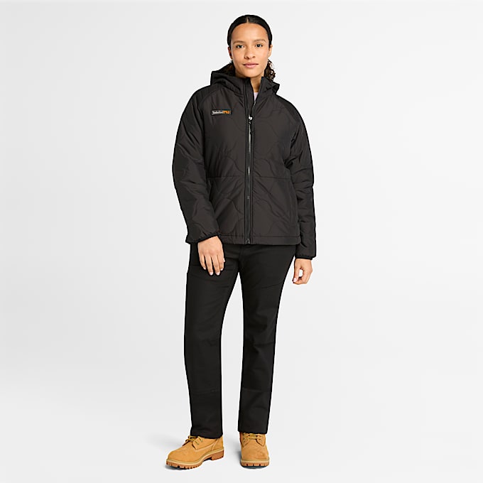 Womens Timberland PRO Hypercore Insulated Jacket TBL Black ALT1