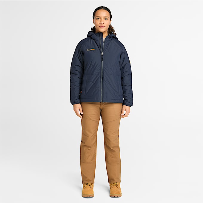 Chamarra aislante Timberland PRO Hypercore para mujer TBL Azul Marino ALT1