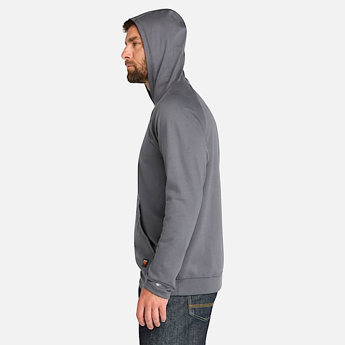 Mens Timberland PRO Cotton Core FlameResistant Hoodie TBL Charcoal ALT8