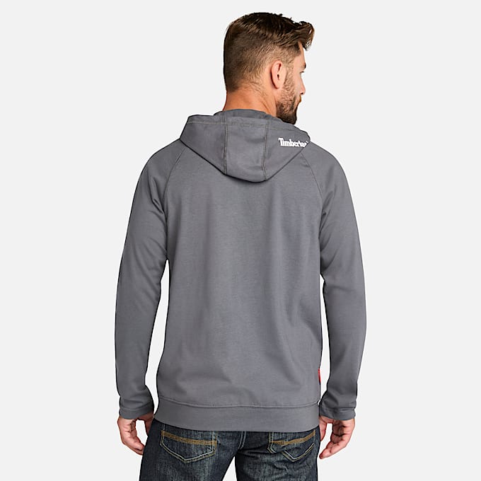 Mens Timberland PRO Cotton Core FlameResistant Hoodie TBL Charcoal ALT9