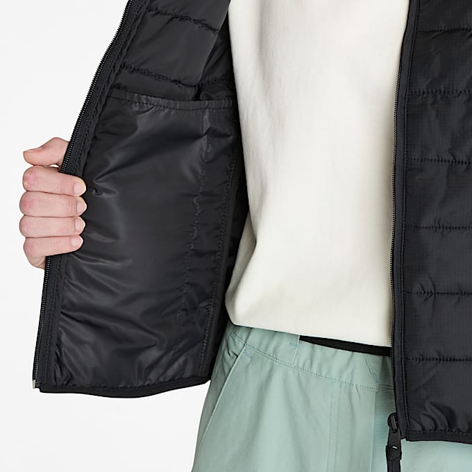 Chamarra ligera para mujer TBL Negro ALT2