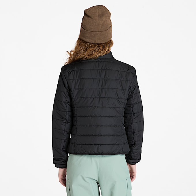 Chamarra ligera para mujer TBL Negro ALT9