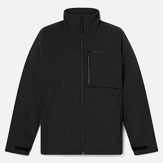 Mens Softshell Jacket TBL Black ALT10