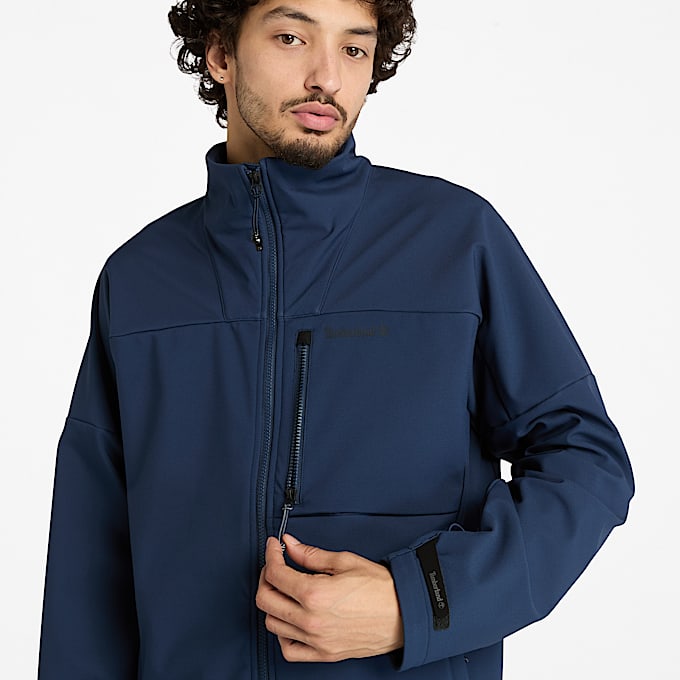 Mens Softshell Jacket TBL Dark Navy ALT3