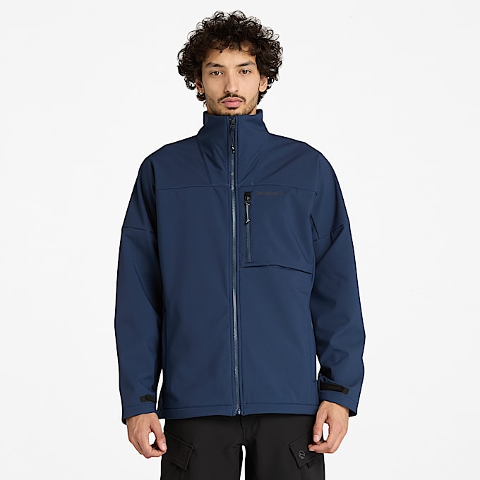 Mens Softshell Jacket TBL Dark Navy HERO