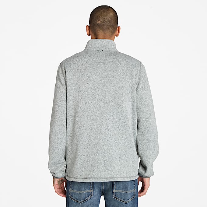 Melange Fleece Jacket TBL Medium Grey Heather ALT9